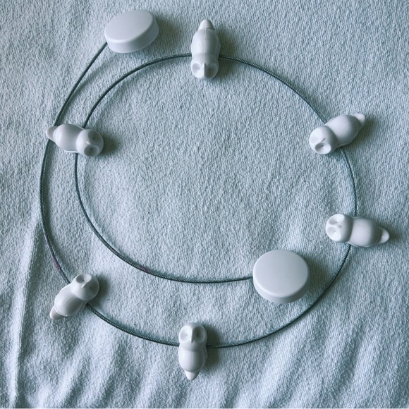 Other - White Owl Photo Holder Wall Mount